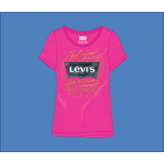 Wholesale Levis Girls Short Sleeve Printed Tees Assortment 48pcs.
