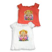 Wholesale GIRLS Lace Trim Tee 24pcs