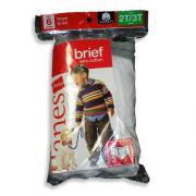 Wholesale Hanes BOYS White Cotton Briefs 30pcs