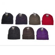 Wholesale Adult Knit Hats - Assorted Colors 84pcs.