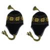 Adult Winter Scandinavian Hat-Black&Gold 120pcs.
