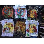 Wholesale Christian Audigier Mens Rhinestone Tees 30pcs.
