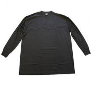 Wholesale Lack Long Sleeve T-Shirts 6XL 48pcs