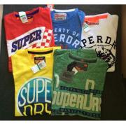 Wholesale Super Dry Mens S/s T-shirt Assortment 24pcs