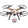 Syma X8HC Gold Quad-copter With Gyroscope And Camera Drone