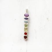 Wholesale CHAKRA SILVER PENDANT