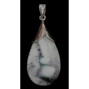 Wholesale MERLINITE DROP SILVER PENDANT