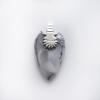 MERLINITE TRIBAL SILVER PENDANT