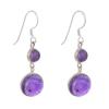 AMETHYST SILVER EARRING