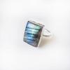 LABRADORITE SILVER RING