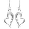 HEART SILVER EARRING