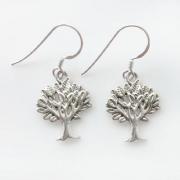 Wholesale TREE OF LIFE SILVER EARRING