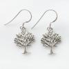 TREE OF LIFE SILVER EARRING