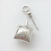 PERFUME BOTTLE SILVER PENDANT