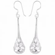 Wholesale FILIGREE SILVER EARRING