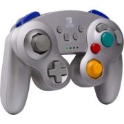 Wholesale GameCube Style Silver Wireless Controller For Nintendo Switch