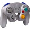GameCube Style Silver Wireless Controller For Nintendo Switch