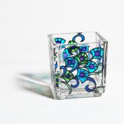Wholesale Handpainted Glass Candleware 