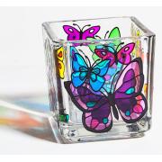 Wholesale Mini Tea Light Holder With Handpainting 