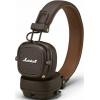 Marshall Major III Foldable Bluetooth Headphones - Brown