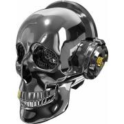 Wholesale Glossy Skull Skeleton Portable Bluetooth Speaker With Stand Feature - Black