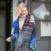 Wholesale Printed Cashmere Scarf Shawl 2