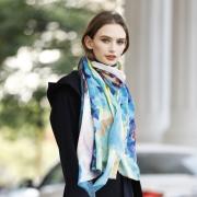 Wholesale Printed Cashmere Scarf Shawl 8