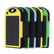 Wholesale 5000 MAh Solar Charger Power Bank Mobile Phone Charger