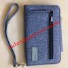 Leather Wristlet Clutch Wallet W/ Cell Phone Holder