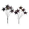 Primitve Painted Rusty Metal Stars wholesale