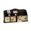 Wine Label 4 Door Spice Shelf wholesale
