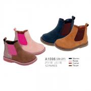 Wholesale � Stico Detail Boots Side Zipper Closure, Wholesale - Bubble - TMBB-A1598
