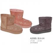 Wholesale Botin Glitter Detail Strass - Bubble - TMBB-A2095-S