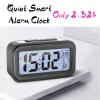 Cheap Quiet Smart Alarm Clock With Big Snooze Button