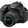 Nikon D5600 + AF-P 18-55 VR DSLR Camera - Black