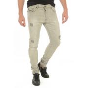 Wholesale Original Diesel Tepphar 676M Grey Denim Distressed Jeans