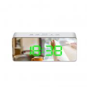 Wholesale Hot Sale Digital Mirror Led Alarm Clock Snooze With Dimmer