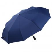 Wholesale 3-Sections Auto-Open Folding Blue Umbrella