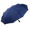 3-Sections Auto-Open Folding Blue Umbrella