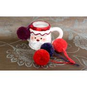 Wholesale Acrylic Lurex Mix Pom Poms