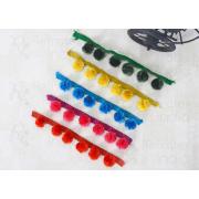 Wholesale Polyester Pom Pom Fringe