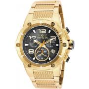 Wholesale Invicta 19530 Speedway Gold-Toned Quartz Chronograph Black Dial Men