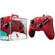 Wholesale Nintendo Switch Red Camo Faceoff Deluxe And Audio Wired Controller