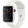 Apple Watch Series 3 MTH12ZD-A 42mm Silver OLED Cell Phone GPS Smartwatch 