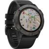 Garmin Fenix 6X Sapphire Carbon Gray DLC With Black Band 