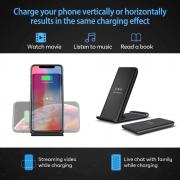 Wholesale Foldable 15W Fast Wireless Charging Stand For Smartphones