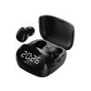 Waterproof 3D Surround TWS Wireless Earbuds With LED Clock