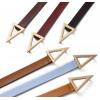Ladies' Triangle Buckle Real Leather Belt  