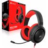 Corsair HS35 Stereo Wired Gaming Headset With Microphone - Red 