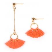 Wholesale Tassel Asymmetric Earrings 
